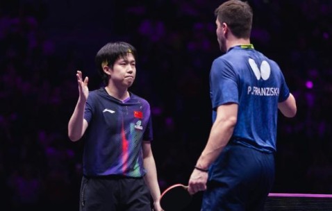 王楚钦进重庆冠军赛8强 温瑞博逆转淘汰莫雷加德